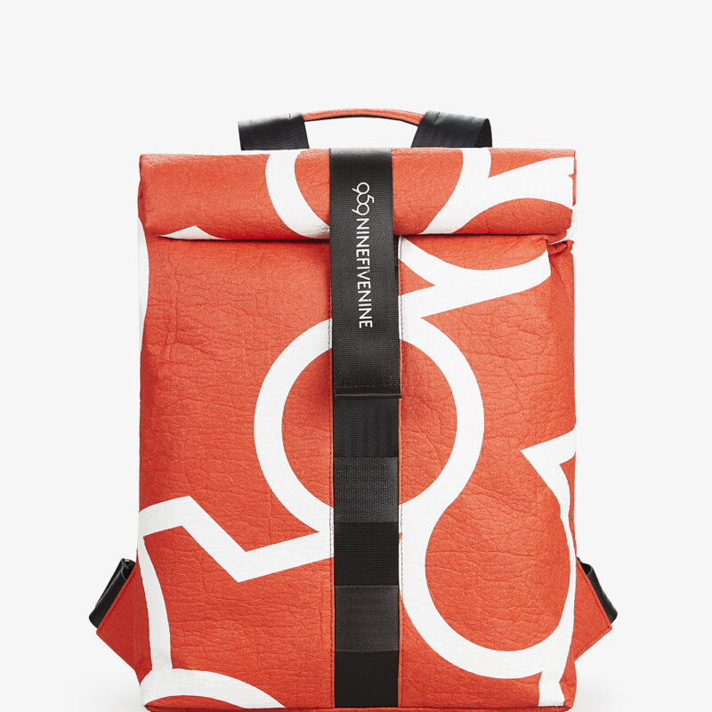 backpack - Paprika/White