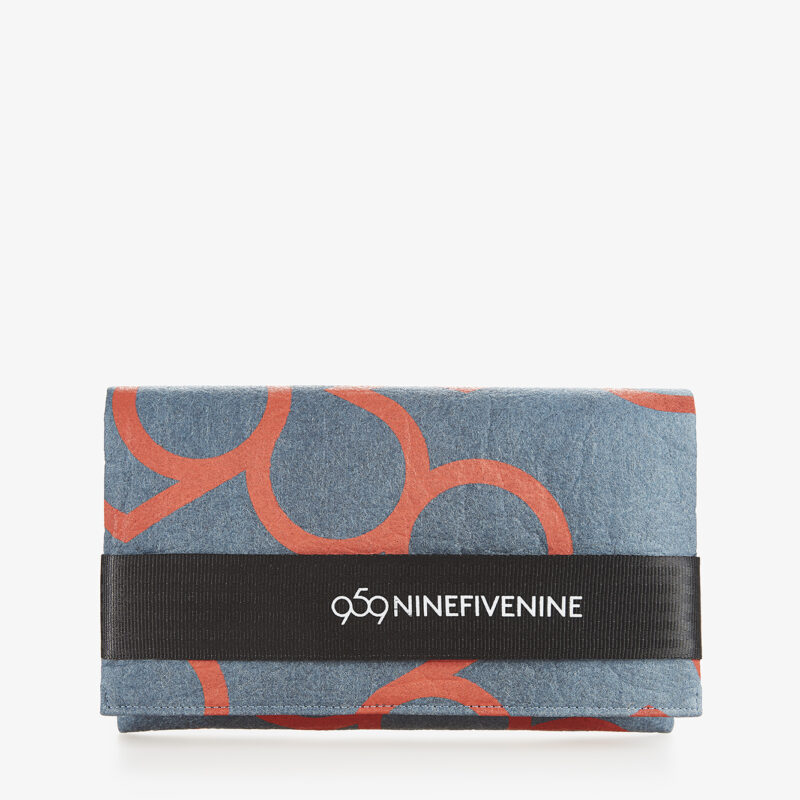 pochette - Washed Indigo/Orange