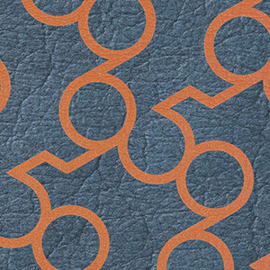 Washed Indigo/Orange